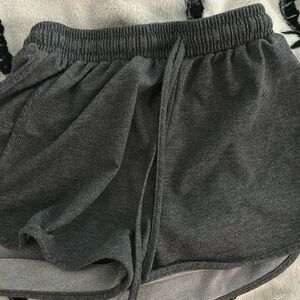 Dark gray comfy shorts